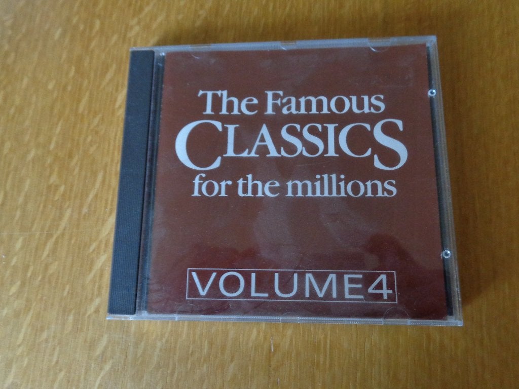 The famous Classics for the millions Volume 4, Ophalen of Verzenden, Barok, Zo goed als nieuw