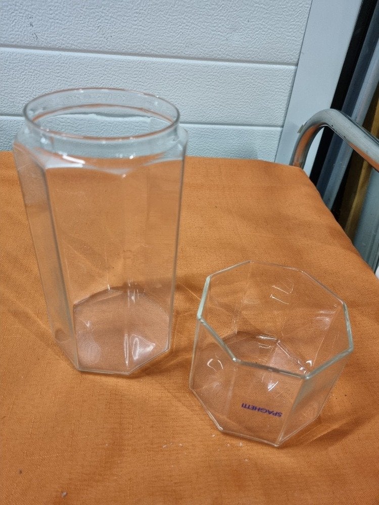 spaghetti pot van glas vintage, Ophalen of Verzenden, 'T Olde Gre-j, Info@toldegrej.nl, Endepoelstraat 20f Didam