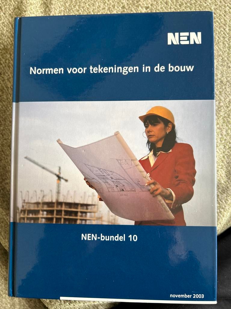 NEN-bundel 10: Normen voor tekeningen in de bouw, Boeken, Techniek, Ophalen of Verzenden, Zo goed als nieuw, Bouwkunde