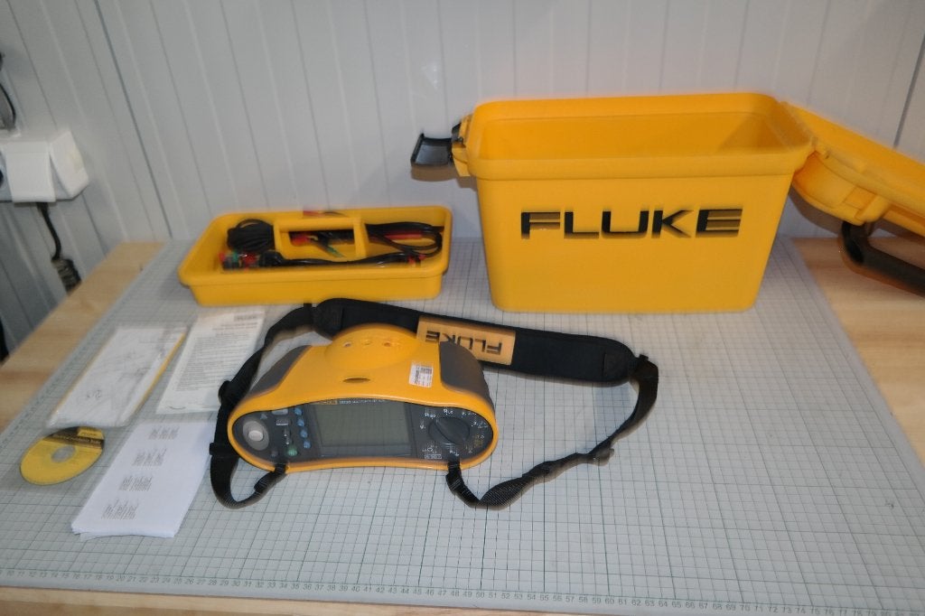 Fluke 1653b installatie tester / installatietester, F, F, Gebruikt, Multimeter