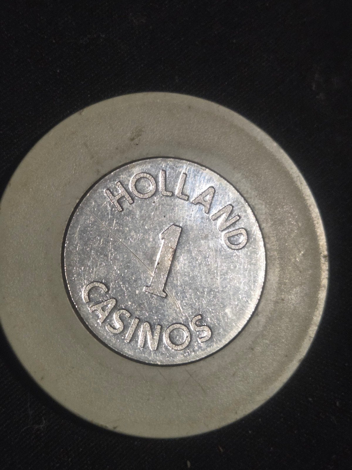 Holland Casino fiche 1 euro, Ophalen of Verzenden, Gebruikt