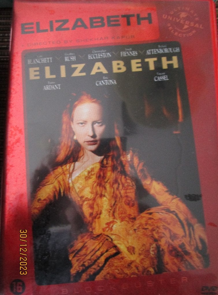 dvd Elizabeth, Alle leeftijden, Ophalen of Verzenden, Zo goed als nieuw, Historisch of Kostuumdrama
