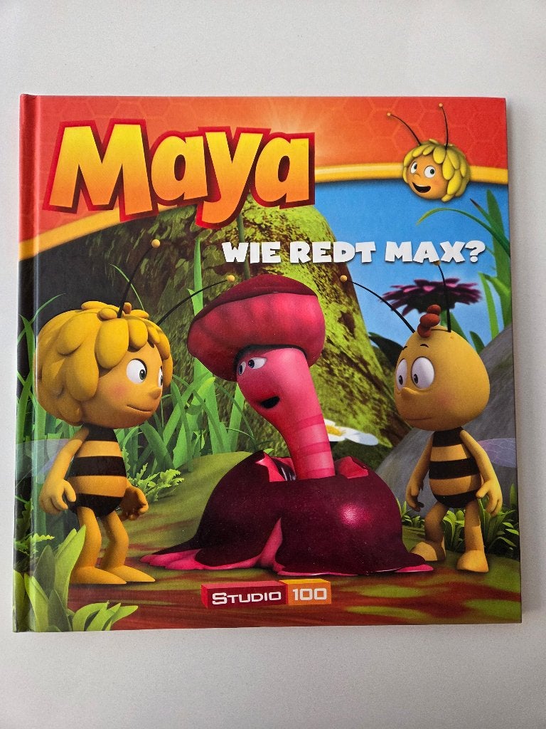 Maya de Bij: Wie redt Max? - Studio 100 Kinderboek, Boeken, Ophalen of Verzenden, Gelezen, Fictie algemeen
