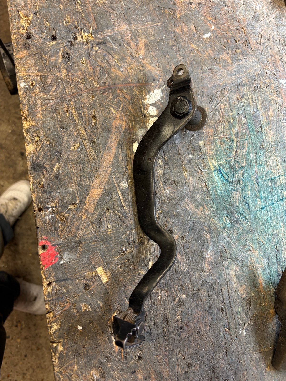 Honda Dominator 650 RD02 Achterrempedaal, Ophalen of Verzenden, Gebruikt