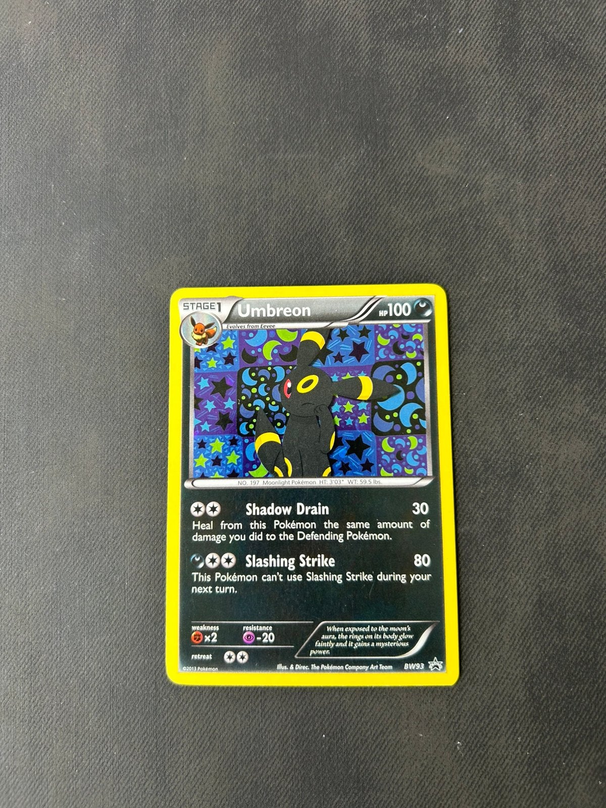 Umbreon BW93, Ophalen of Verzenden, Nieuw, Losse kaart, Foil