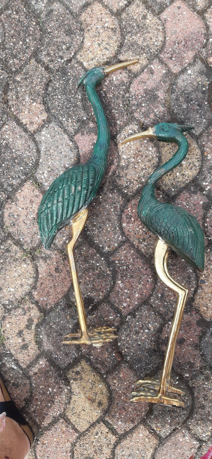 Tuinbeelden, Ophalen