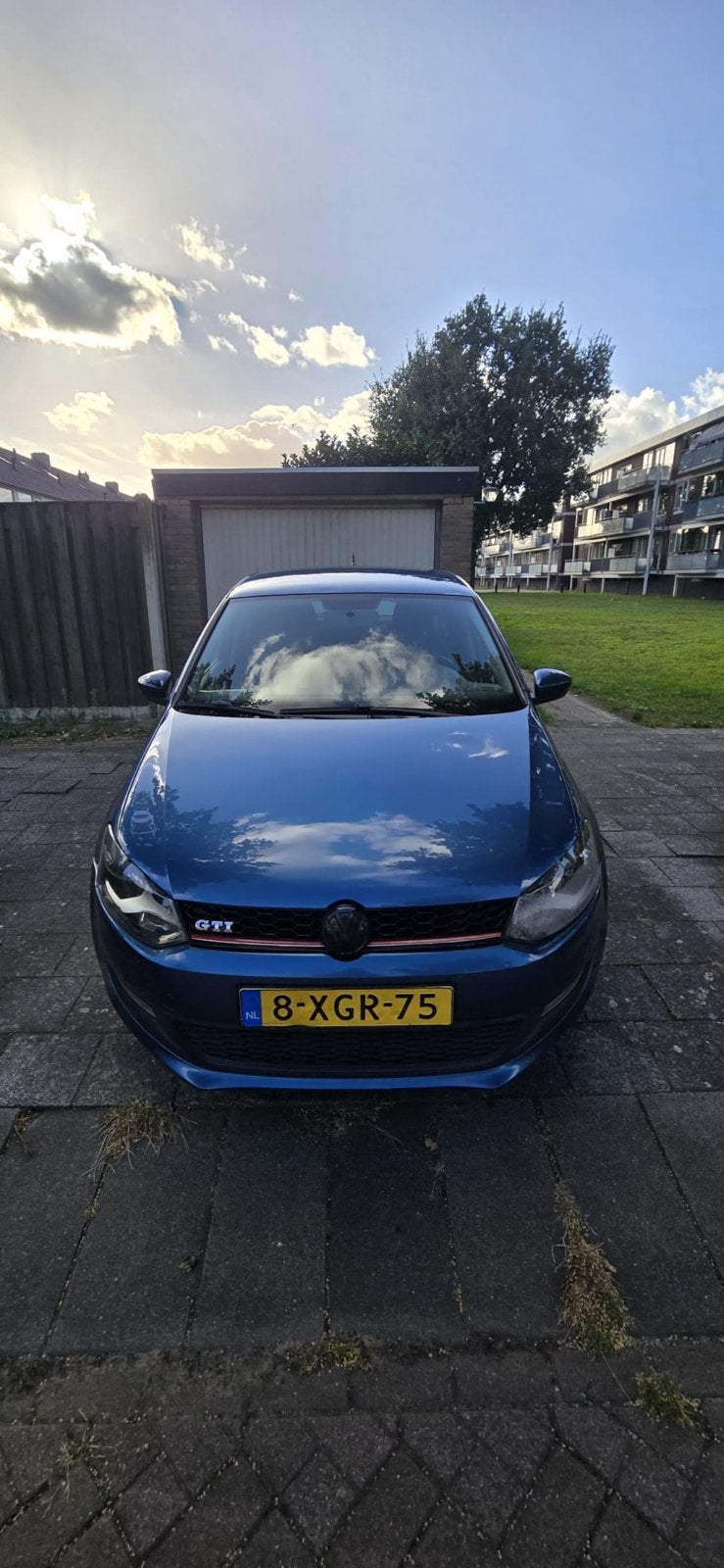 Volkswagen Polo 1.4 TDI 55KW BMT 2014 Blauw, Auto's, Voorwielaandrijving, 74 pk, 580 kg, Blauw