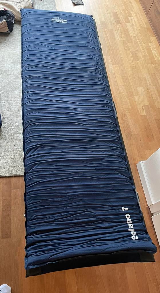 2x slaapmatje kamperen 7cm dik, 205x63cm, Ophalen, Zo goed als nieuw