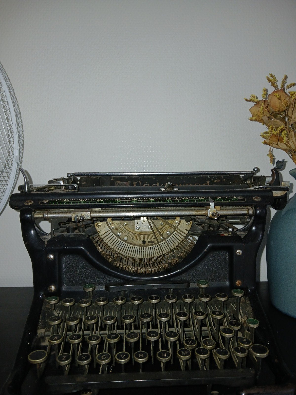 Underwood oude typmachine defect, Ophalen, Gebruikt