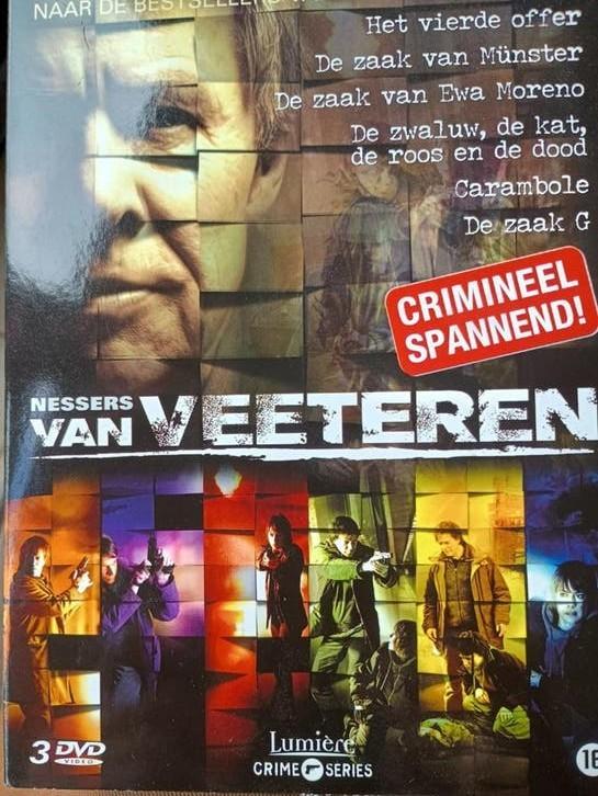 Van Veeteren Boxset DVD - Crime Series (3 DVD's), Cd's en Dvd's, Vanaf 16 jaar, Ophalen of Verzenden, Gebruikt, Detective en Krimi