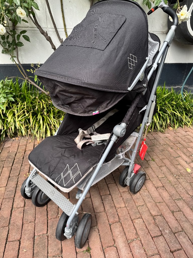 Buggy Maclaren Techno XT (incl toebehoren zomer en winter), Kinderen en Baby's, Buggy's, Ophalen, Gebruikt, Maclaren, Verstelbare rugleuning