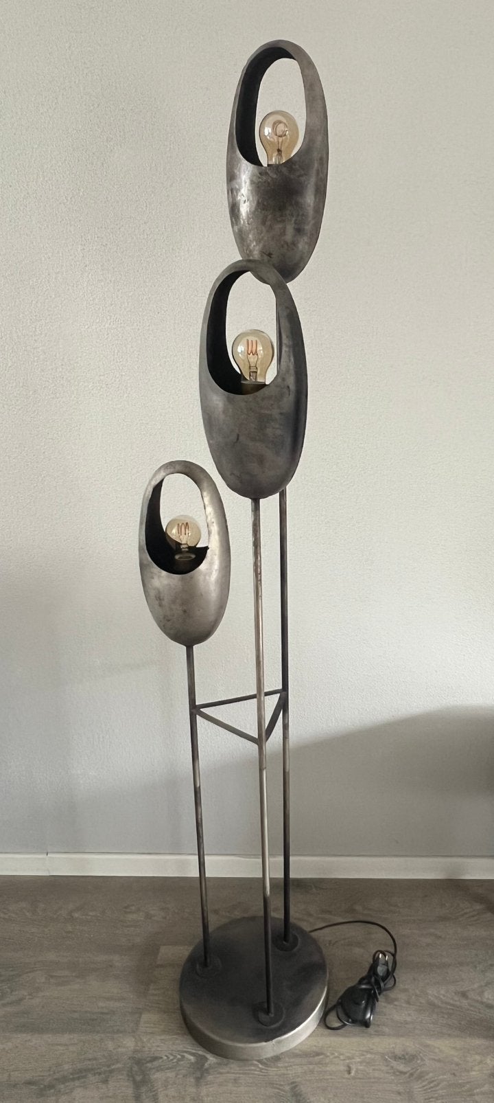 Mooie Industriele vloerlamp, Ophalen, Zo goed als nieuw, 150 tot 200 cm