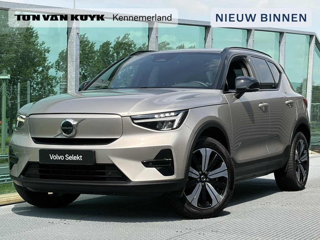 Volvo XC40 Recharge Core 70 kWh Full electric Automaat, Clim, Auto's, Volvo, Stof, Gebruikt, Volvo Selected Used Cars, Met garantie (alle)
