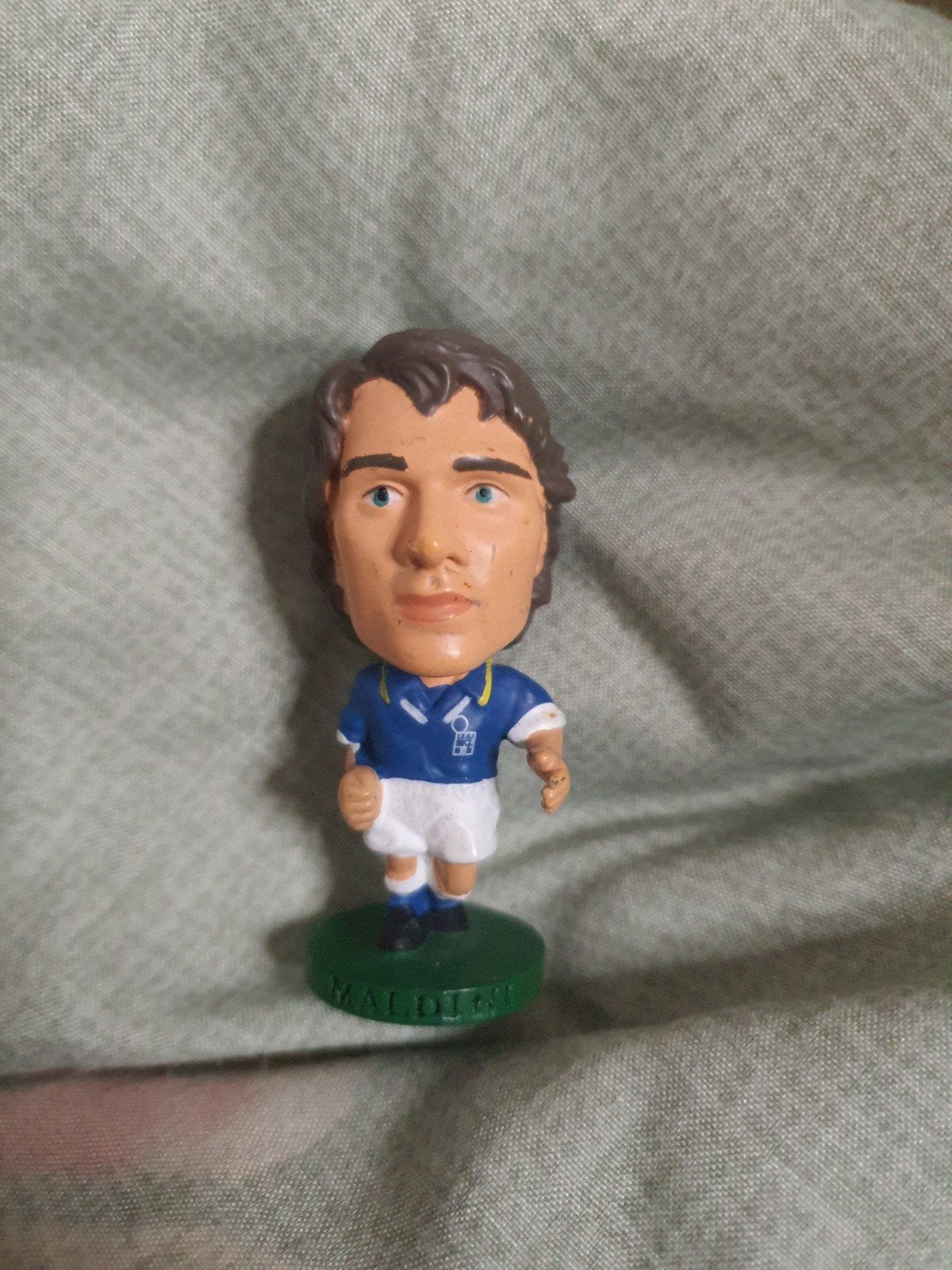 Paolo Maldini Corinthian Figuur - Vintage Voetbalbeeldje, Verzenden, Gebruikt