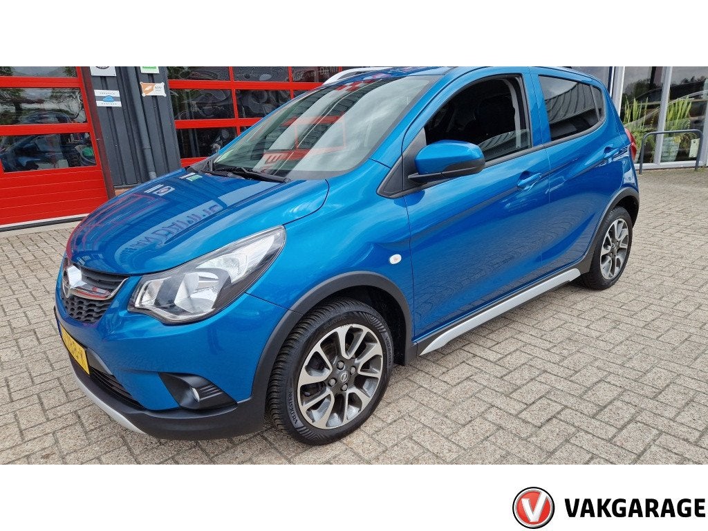 Opel KARL 1.0 Rocks Onl. Ed. (bj 2019), Auto's, 839 kg, Euro 6, Blauw, Origineel Nederlands