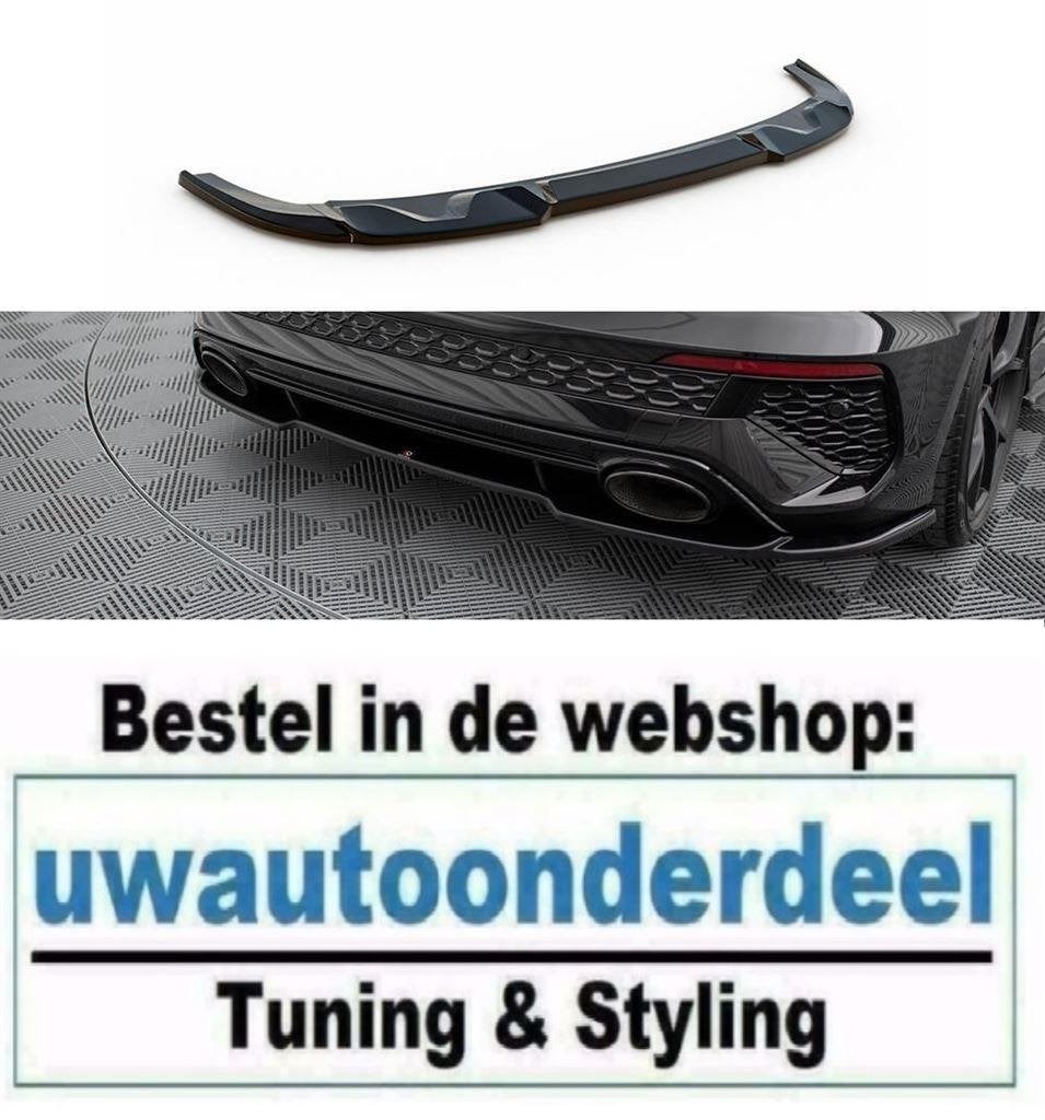 Central Rear Valance Spoiler Geschikt Voor Audi RS3 Sportbac, Auto diversen, Tuning en Styling, Verzenden, Automotive Parts, A.parts@hotmail.nl