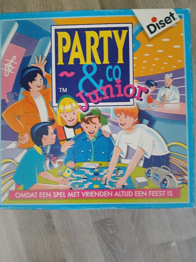 Party & Go Junior, Hobby en Vrije tijd, Drie of vier spelers, Ophalen of Verzenden, Nieuw, Diset