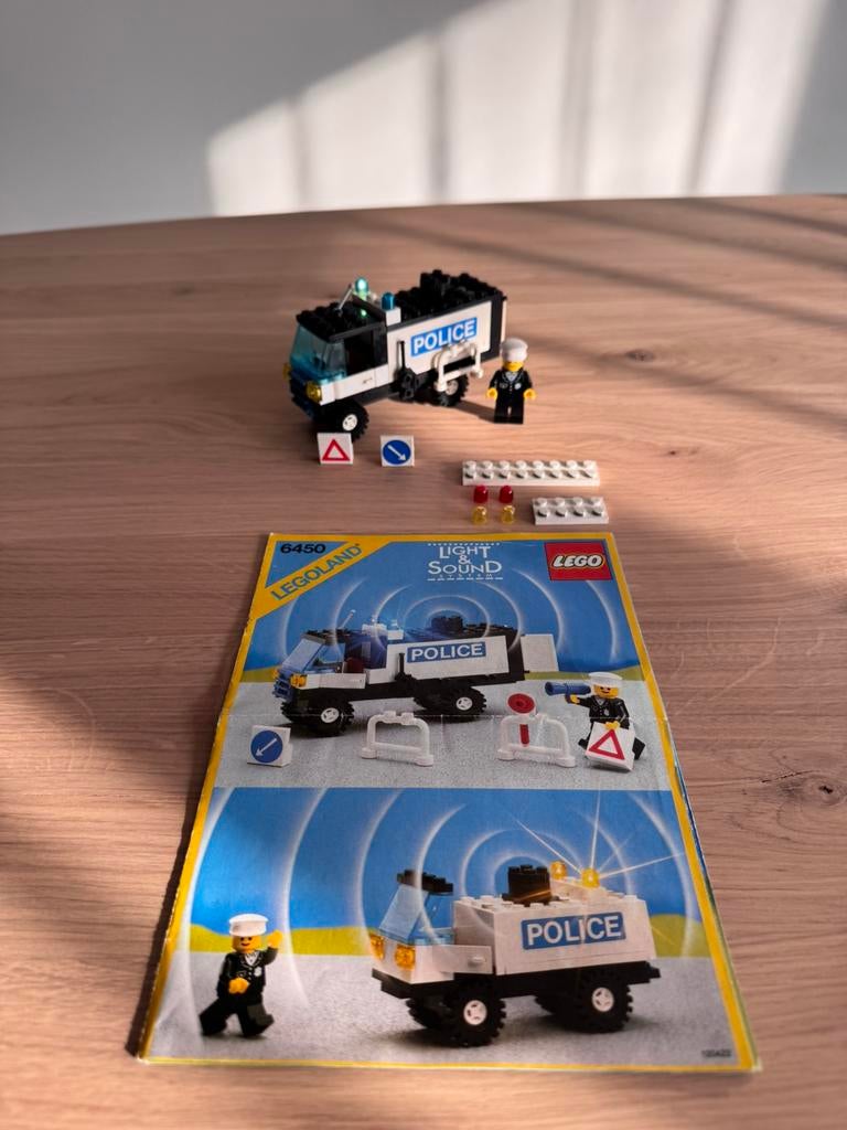 LEGO set 6450 Mobile Police Truck, Kinderen en Baby's, Speelgoed | Duplo en Lego, Lego, Ophalen of Verzenden, Zo goed als nieuw