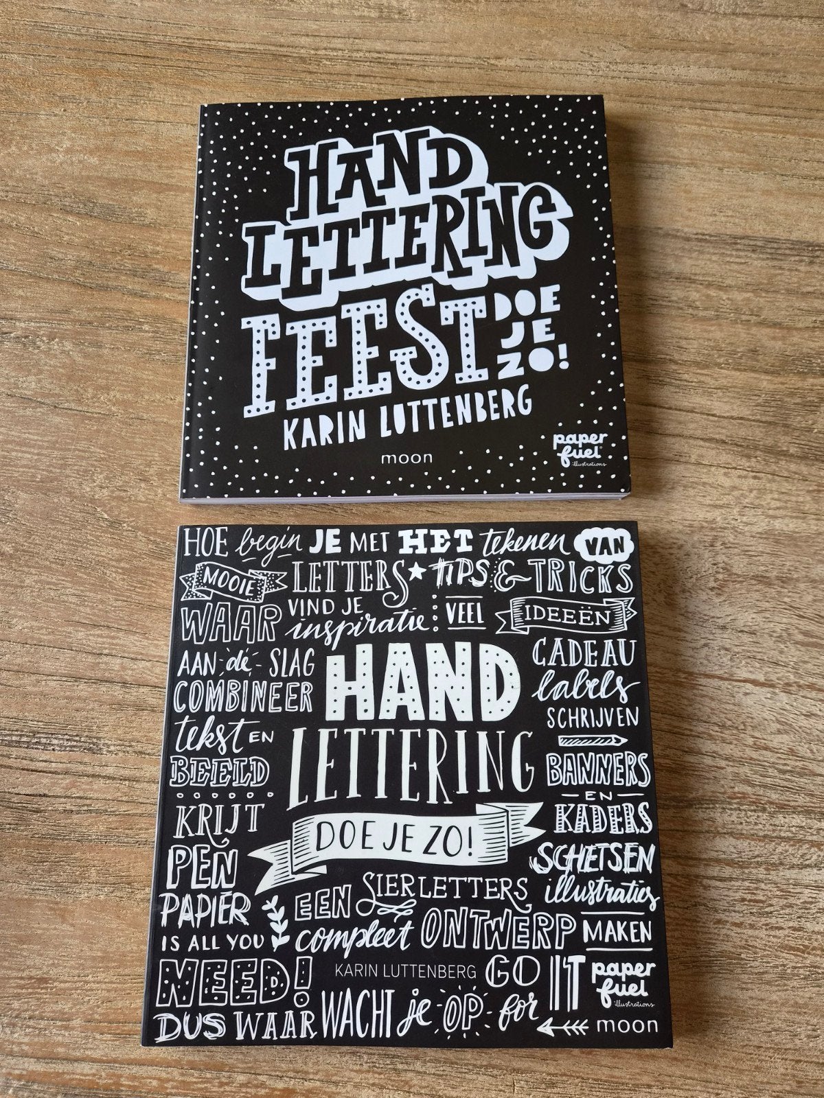Handlettering Feest! Doe je zo! - Karin Luttenberg, Ophalen of Verzenden, Zo goed als nieuw, Overige onderwerpen