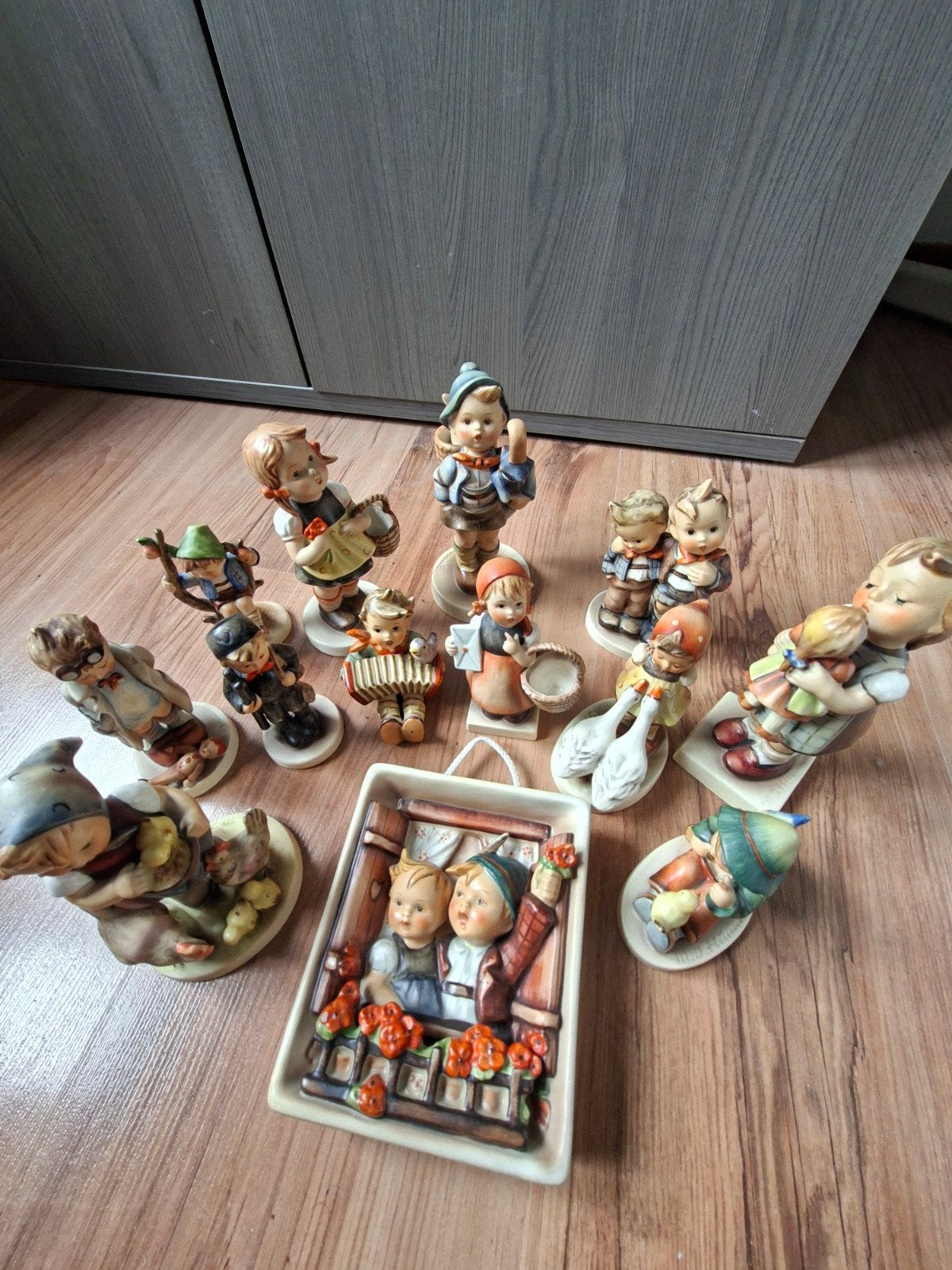 Grote collectie Hummel beeldjes - Vintage, Ophalen, Zo goed als nieuw, Hummel