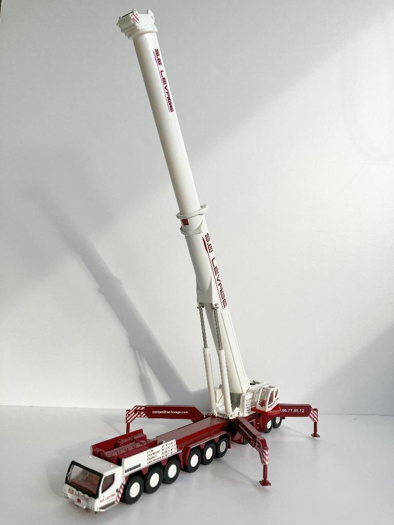 1:87 Liebherr LTM1750-9.1 SE LEVAGE, Ophalen, Zo goed als nieuw, Hijskraan, Tractor of Landbouw, Overige merken