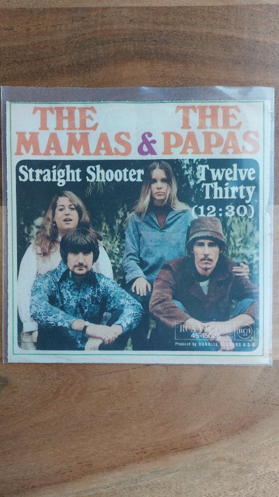 Mamas & Papas  /  Twelve thirty (12:30), Cd's en Dvd's, Gebruikt, 7 inch, Ophalen of Verzenden, Pop
