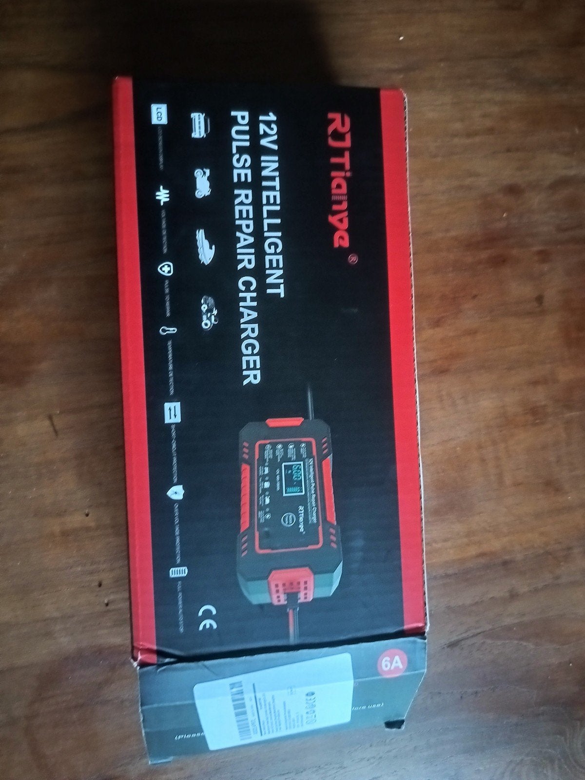RJ Tianye 12V Intelligente Puls Reparatie Lader 6A, Ophalen of Verzenden, Nieuw