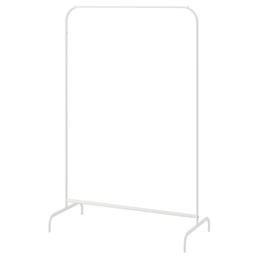 IKEA MULIG Kledingrek - Wit (gedemonteerd), Ophalen, Gebruikt