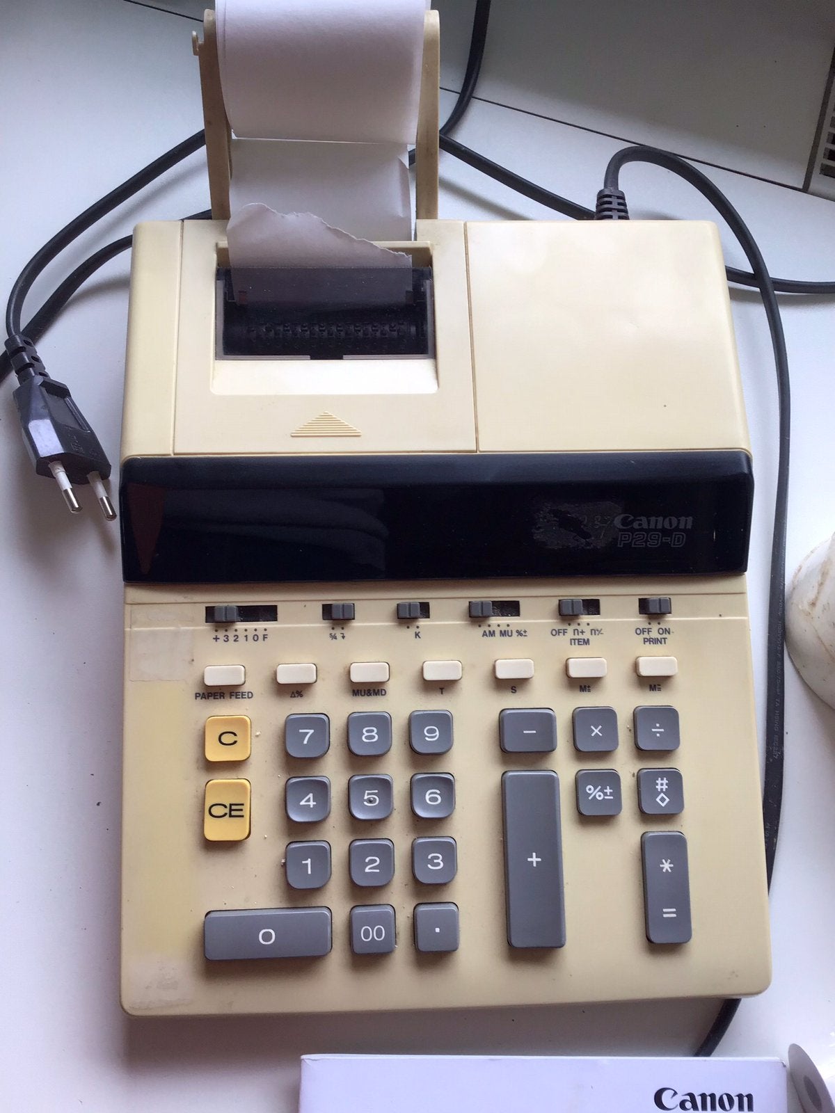 CANON  vintage el. Telmachine, Ophalen of Verzenden, Gebruikt