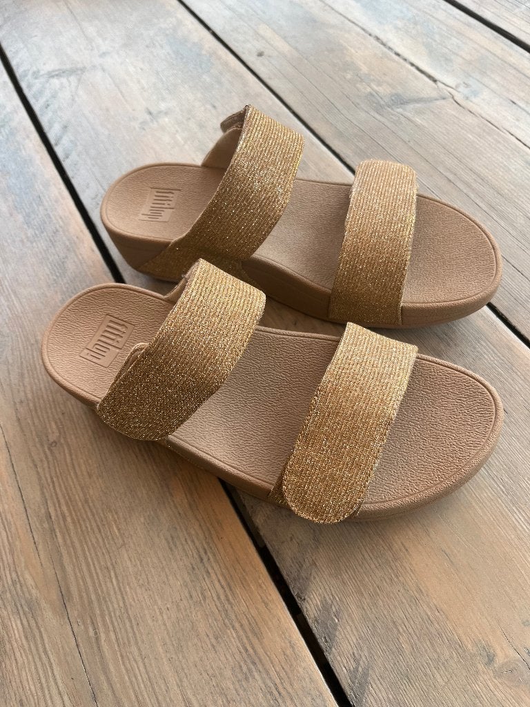 Fittflops, Kleding | Dames, Schoenen, Slippers, Beige, Ophalen of Verzenden, Zo goed als nieuw