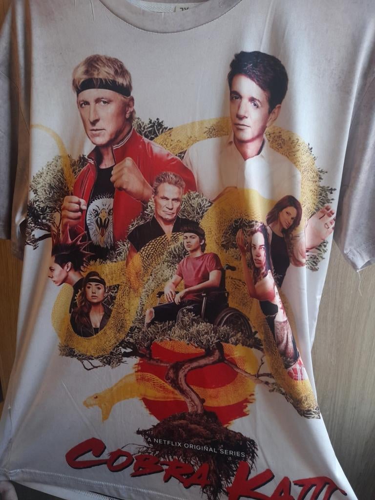 Cobra kai shirt, Ophalen, Maat 56/58 (XL)