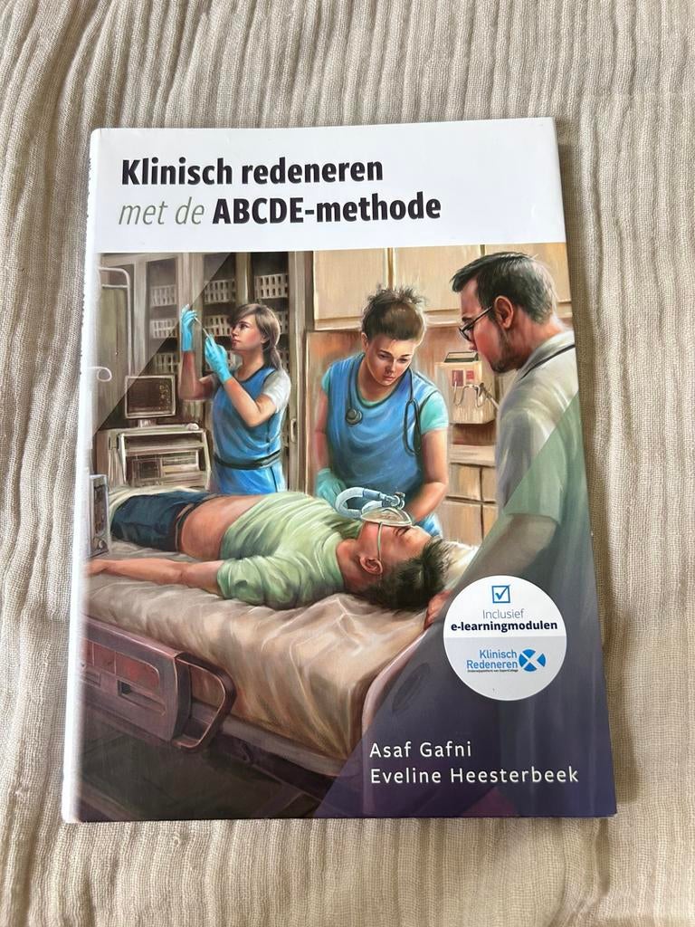Asaf Gafni - Klinisch redeneren met de ABCDE-methode, Boeken, Asaf Gafni; Eveline Heesterbeek, Verzenden, Zo goed als nieuw, Beta