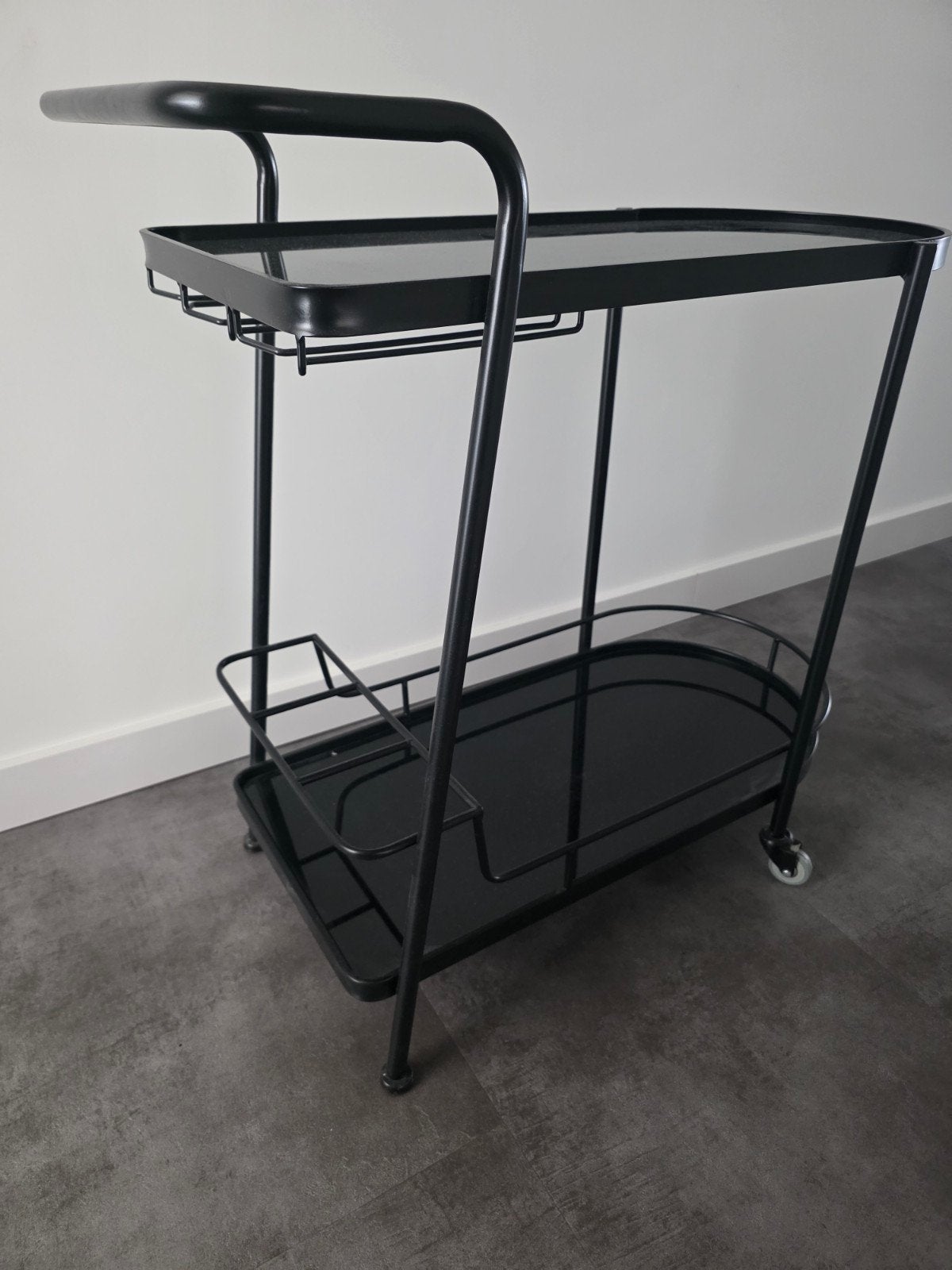 Dranken trolley  (Loods5), Huis en Inrichting, Tafels | Sidetables, Ophalen, 50 tot 100 cm, Zo goed als nieuw, 25 tot 50 cm
