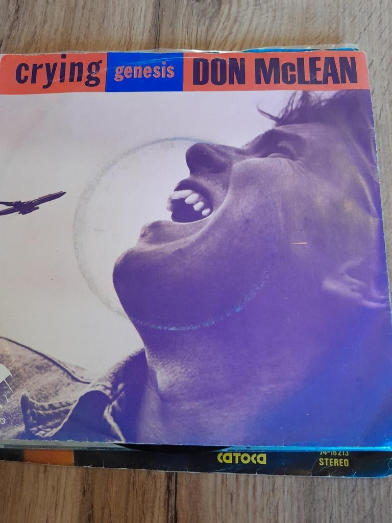 Don mclean 7inch Don crying, Cd's en Dvd's, Vinyl Singles, Ophalen of Verzenden, Zo goed als nieuw, Pop