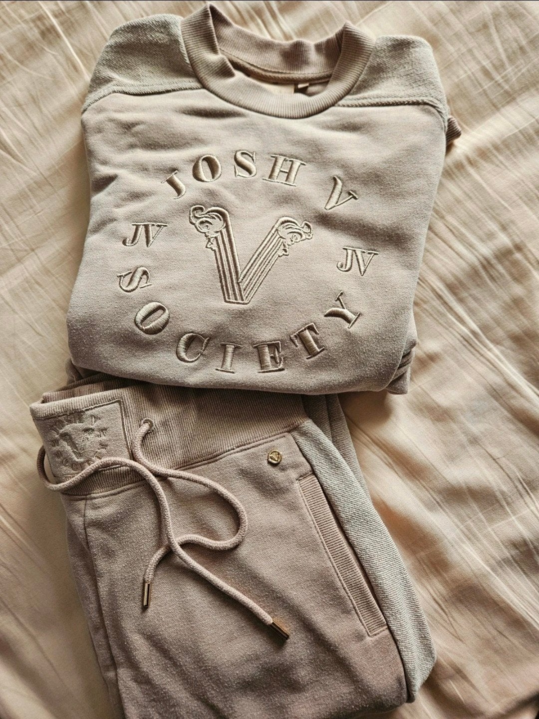 Josh v joggingspak M/L, Kleding | Dames, Beige, Maat 42/44 (L), Ophalen of Verzenden, Zo goed als nieuw