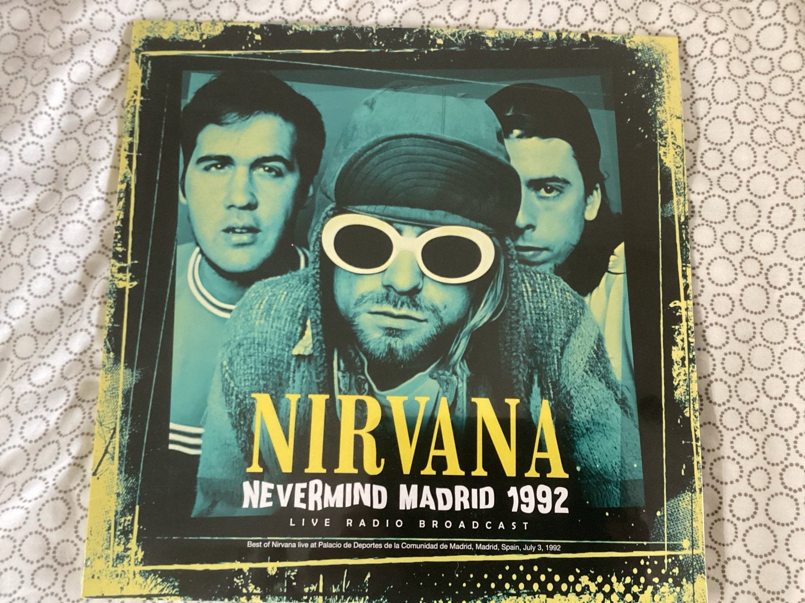 Nirvana – Nevermind Madrid 1992 (Live Radio Broadcast), Ophalen of Verzenden, Zo goed als nieuw, 12 inch
