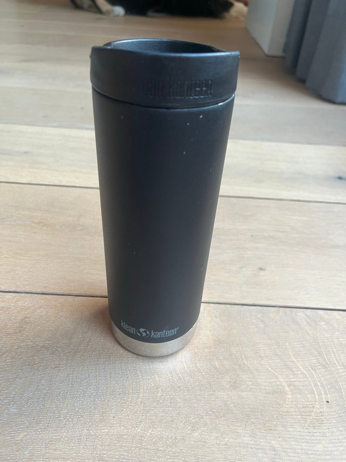Klean Kanteen beker, Ophalen of Verzenden, Zwart, Metaal, Overige merken