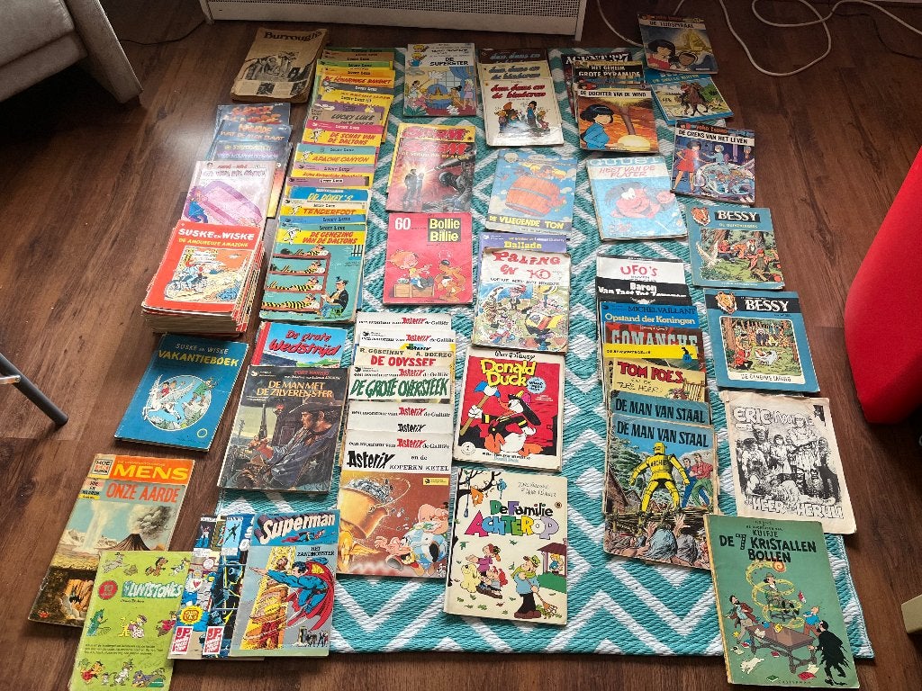 Strips jaren 50 tot eind 80, Boeken, Gelezen, Europa, Ophalen of Verzenden, Meerdere comics