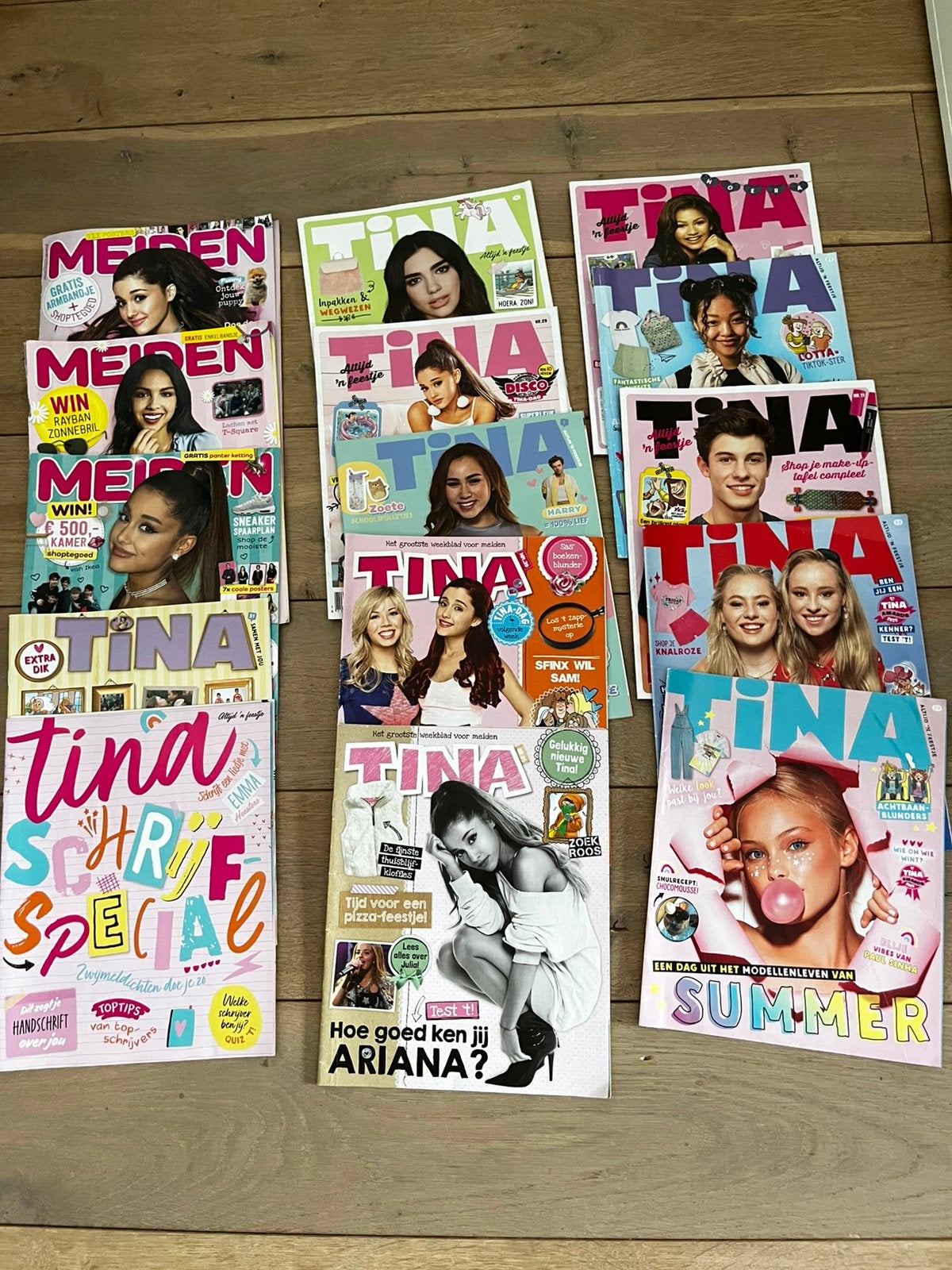 Tina’s en meiden: 15 stuks, Boeken, Ophalen of Verzenden, Gelezen, Damesbladen