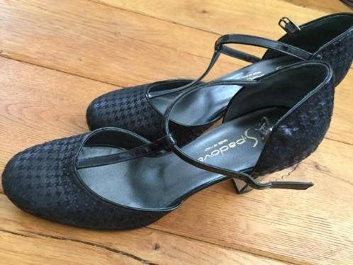 Leren zwarte schoenen van, Ophalen of Verzenden, Zo goed als nieuw, Zwart