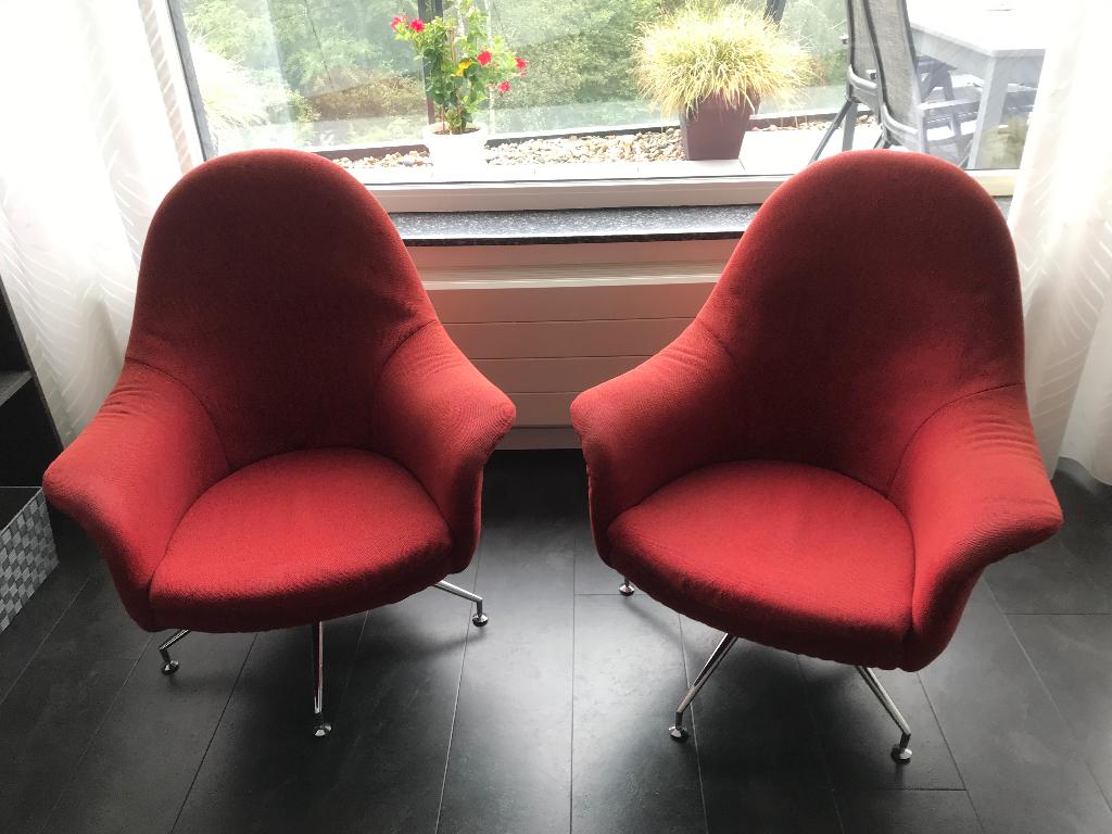 Design fauteuils, Ophalen, Gebruikt, 75 tot 100 cm, 50 tot 75 cm