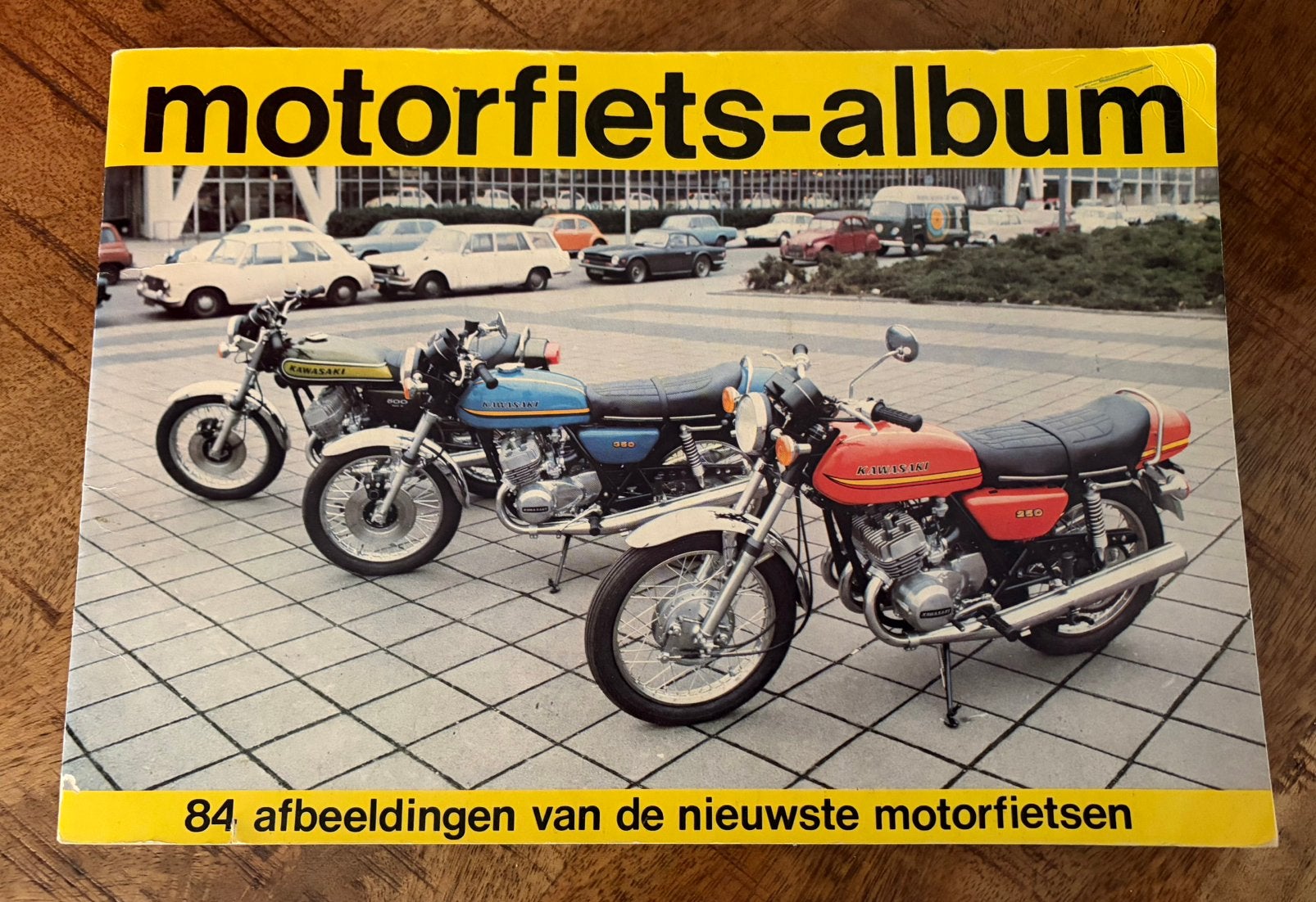 Vintage motor album Seventies Motorfiets-Album, 1960 tot 1980, Gebruikt, Foto, Ophalen of Verzenden