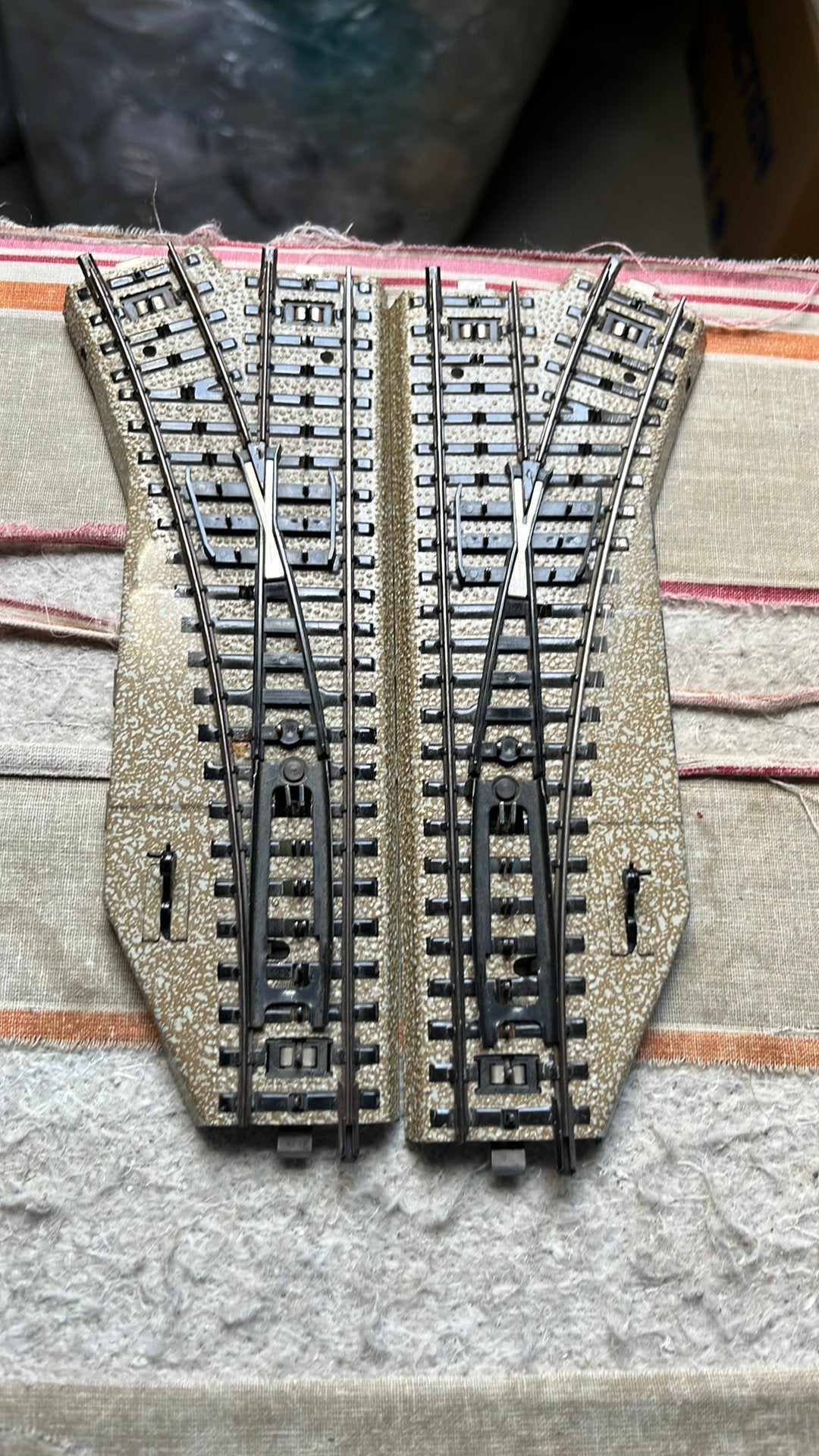 Te koop set slanke handbediende wissels van marklin 5221, Hobby en Vrije tijd, Modeltreinen | H0, Wisselstroom, Rails, Ophalen of Verzenden