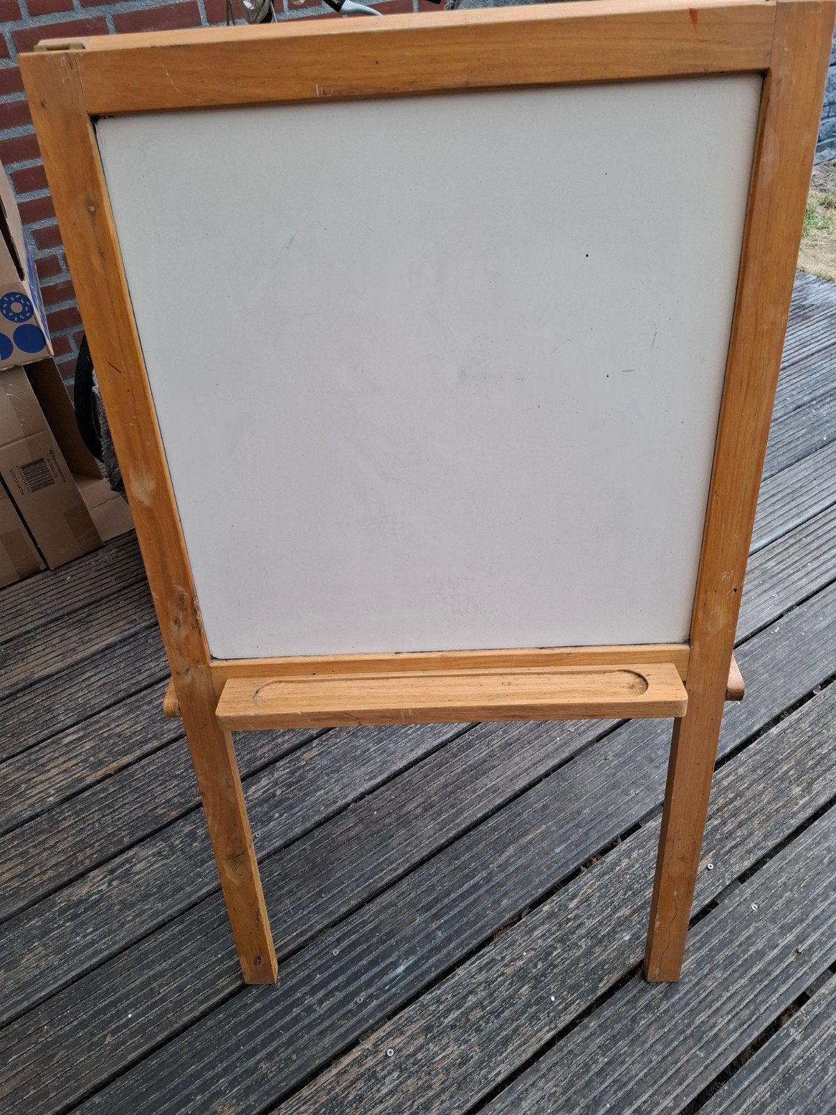 schoolbord, Ophalen, Gebruikt, Krijtbord