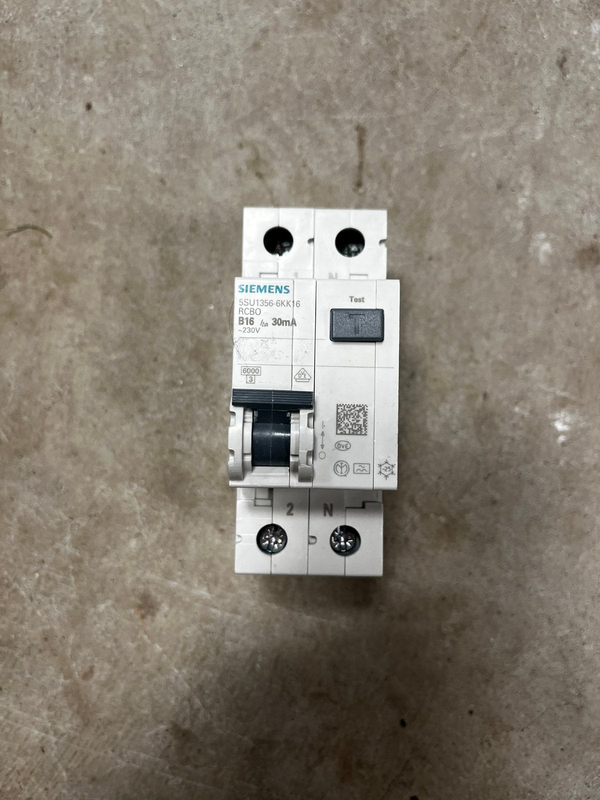 Siemens aardlekautomaat b16 30mA, Ophalen, Gebruikt, Overige typen