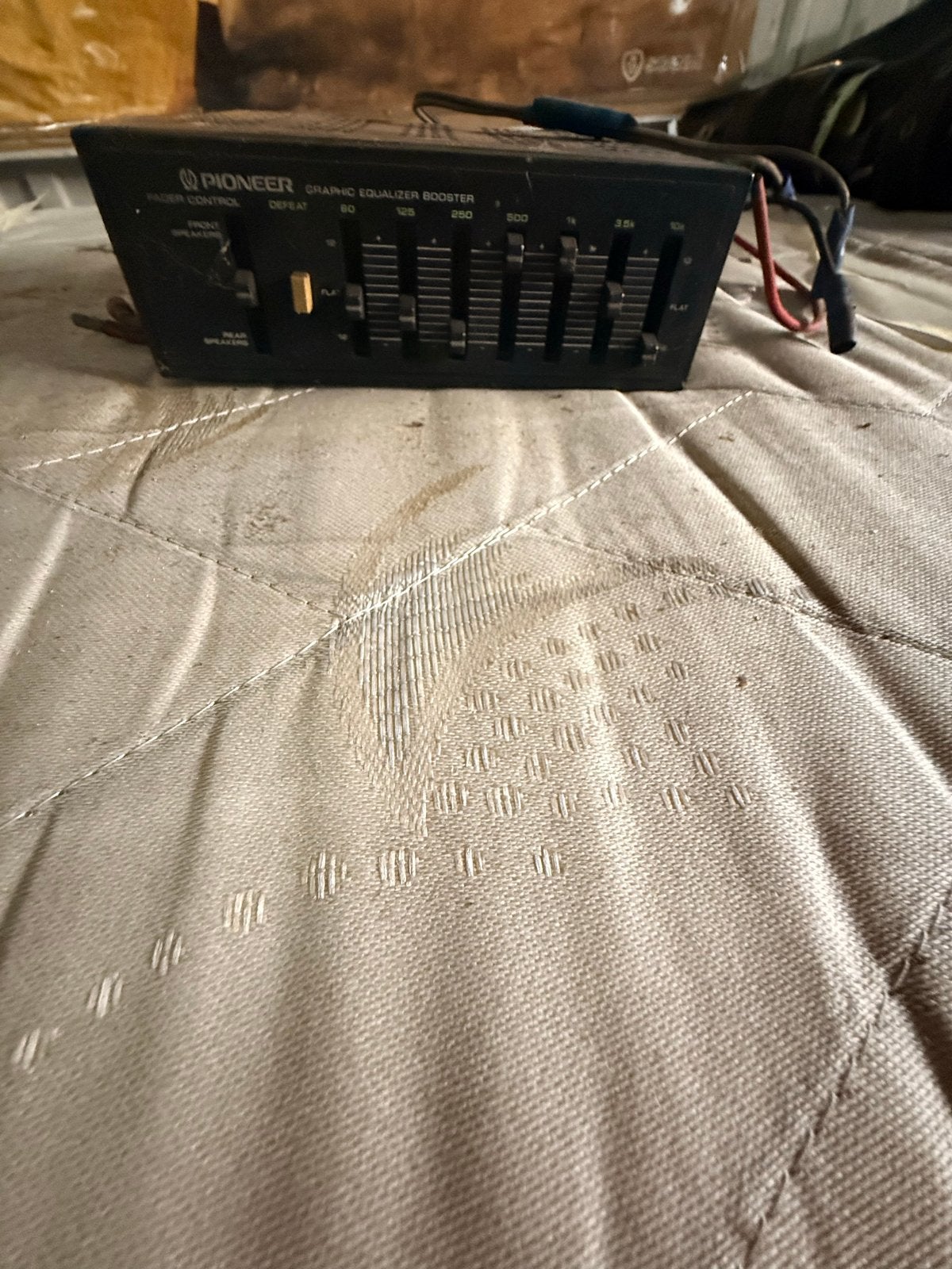 Pioneer Graphic Equalizer Booster - Vintage Auto Audio, Auto diversen, Ophalen of Verzenden, Gebruikt