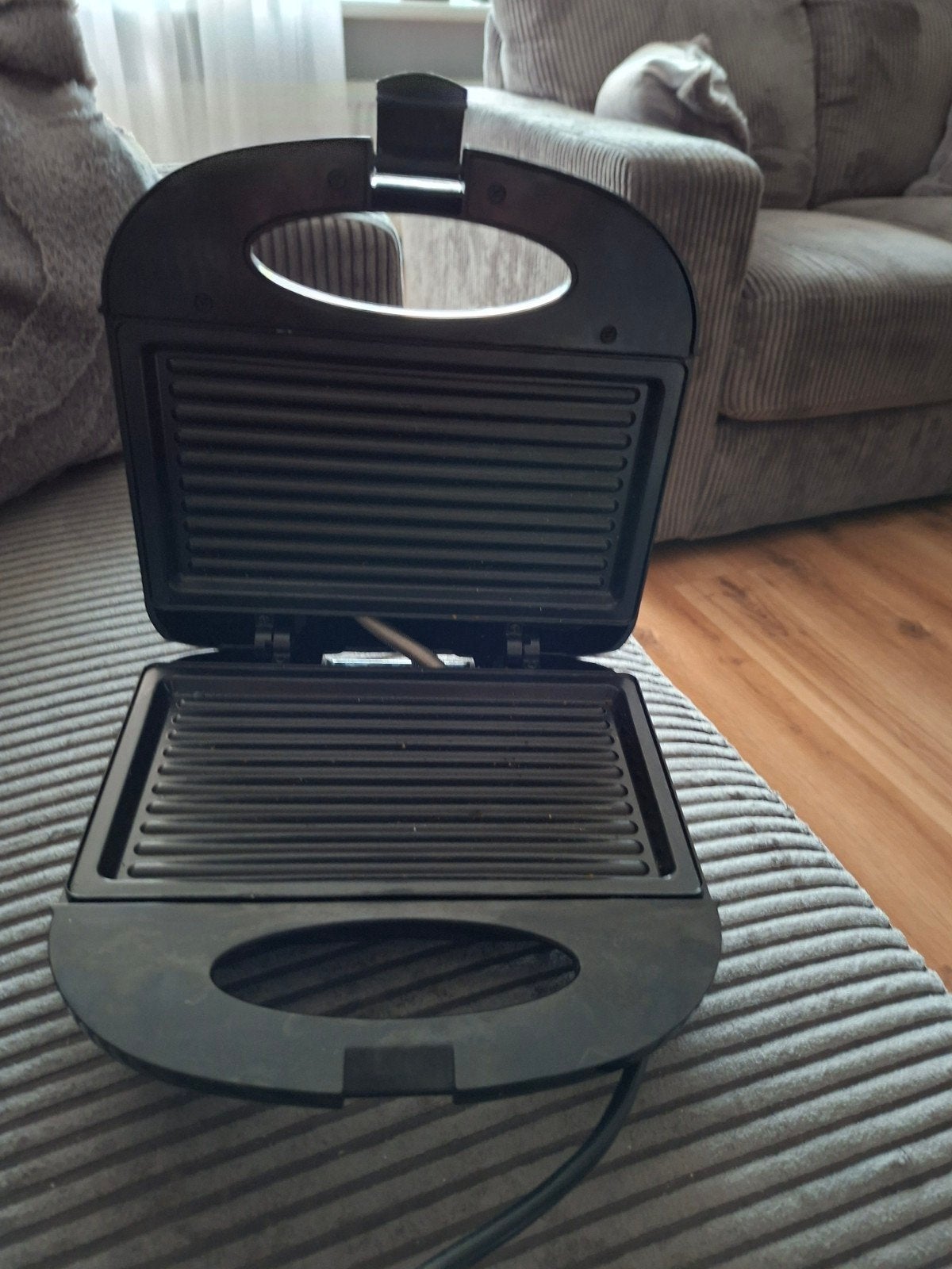 tosti/grill plaat, Ophalen, Zo goed als nieuw