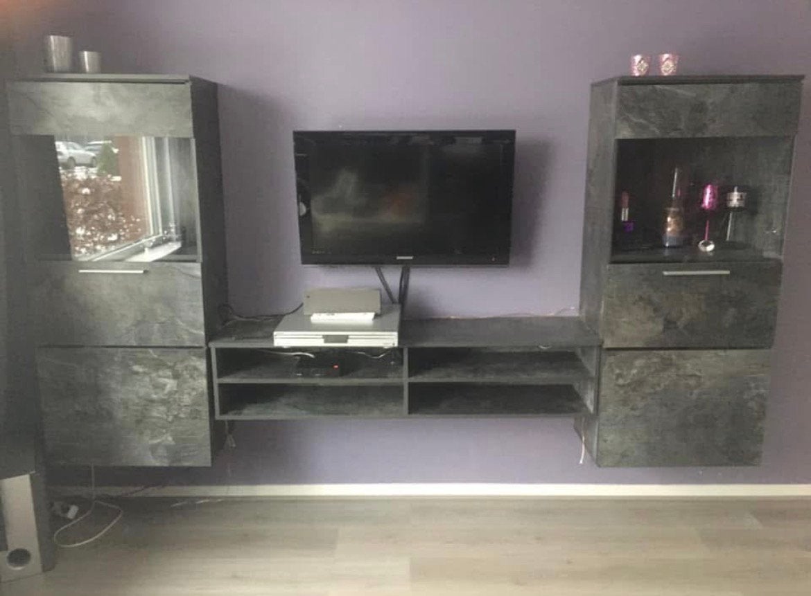 Tv wandmeubel en dressoir kasje, Ophalen, 200 cm of meer, 50 tot 100 cm, Zo goed als nieuw