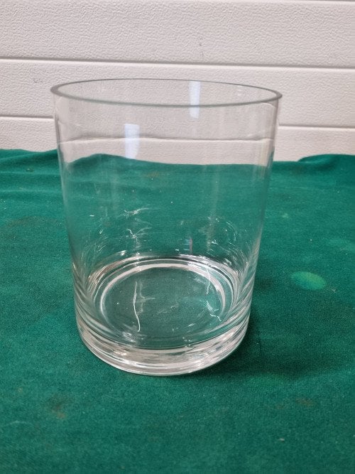 vaas glas cilinder, Ophalen of Verzenden