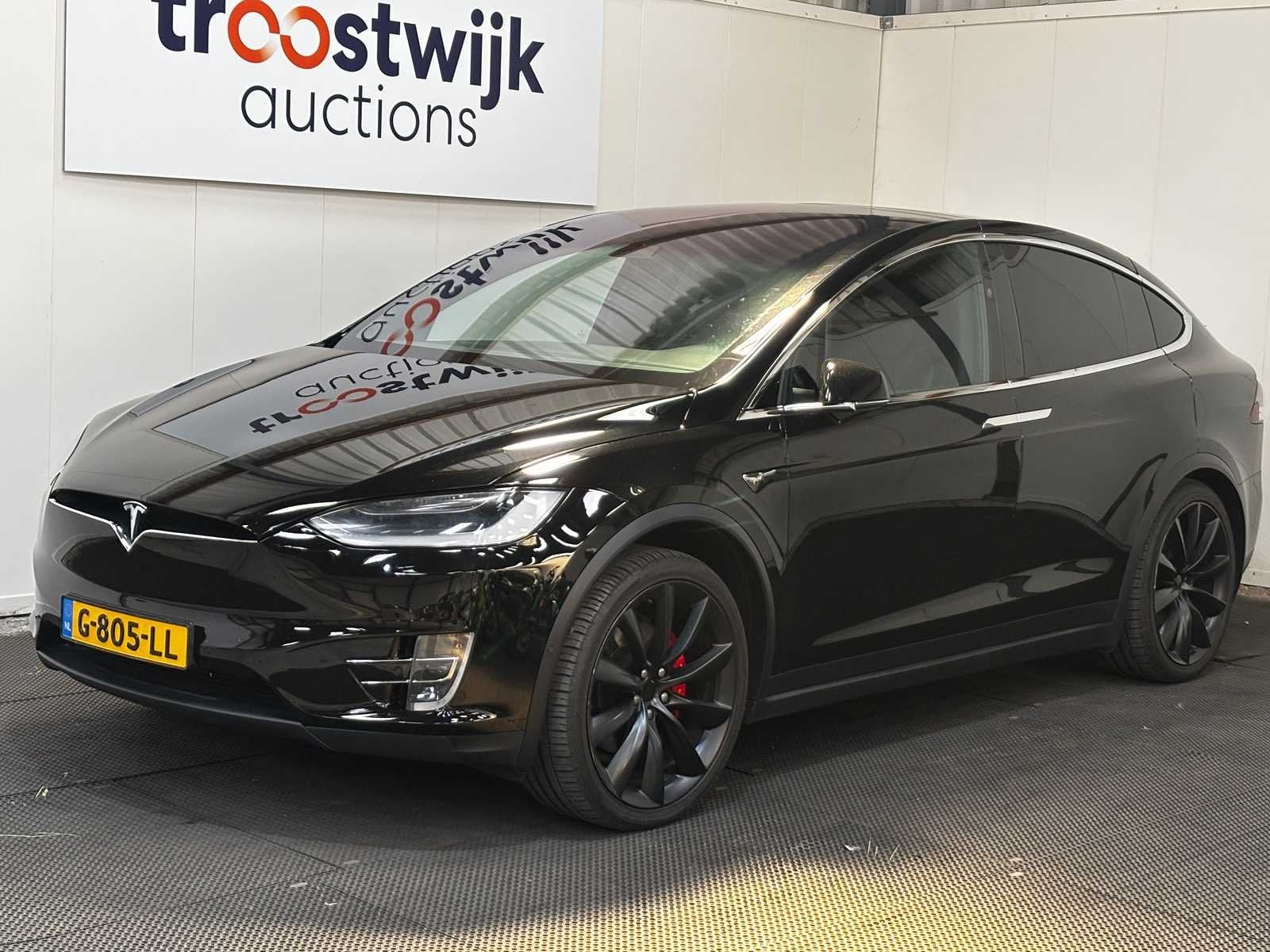 Tesla - Model X - Performance Ludicr. - performance ludicrou, Automaat, Model X, Gebruikt, 124 €/maand